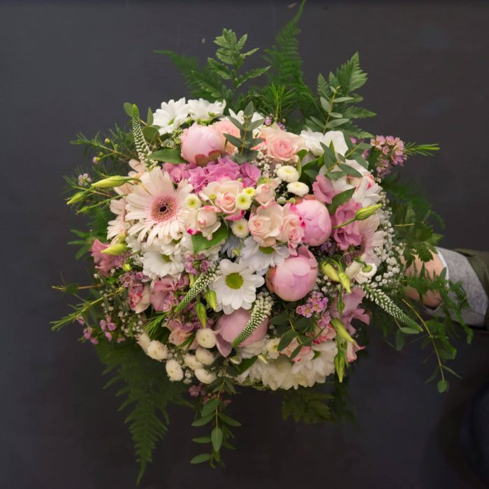 Bouquet Prestige Blanc/Rose